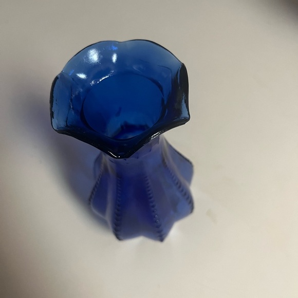 Blue Cobalt Decorative Vase - Picture 3 of 6